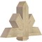 Ekena Millwork Kennewick Rough Sawn Timber Gable Bracket, Douglas Fir, 36"W x 24"H x 6"D x 6"F, 16/12 Pitch GBW036X24X0606KEN00RDF - alternate 4